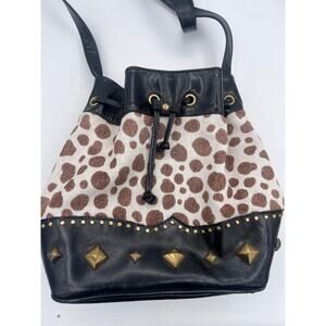 Vintage L.J. Simone Genuine Leather Handbag